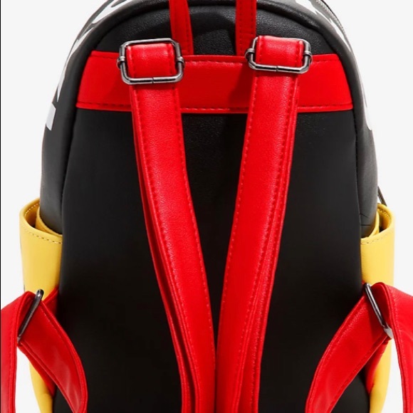 Loungefly Mickey Mouse cosplay Mini backpack and wallet - Picture 4 of 6